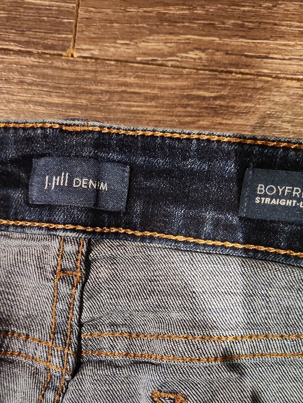 ❤️ J. JILL BOYFRIEND STRAIGHT ANKLE JEANS, 8 (29) - Picture 7 of 9